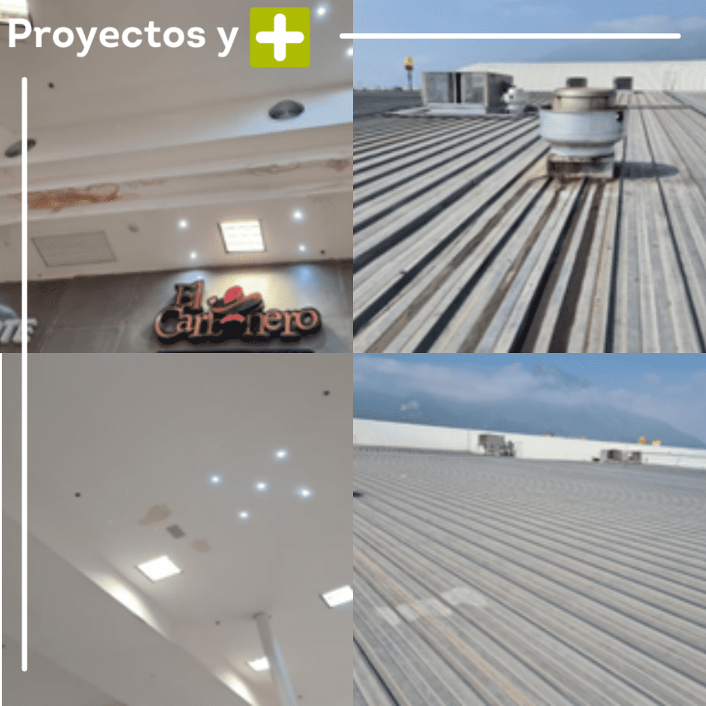 Inspeccion de cubiertas con equipos de aire acondicionado